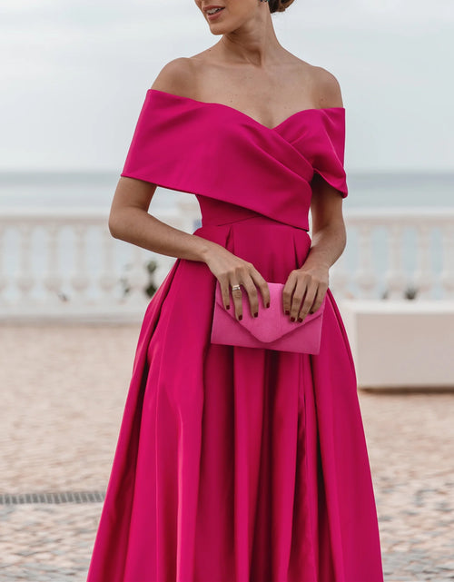Load image into Gallery viewer, Women'S Evening Bag Pleated Envelope Clutch Handbag Wedding Party Bridal Purse
