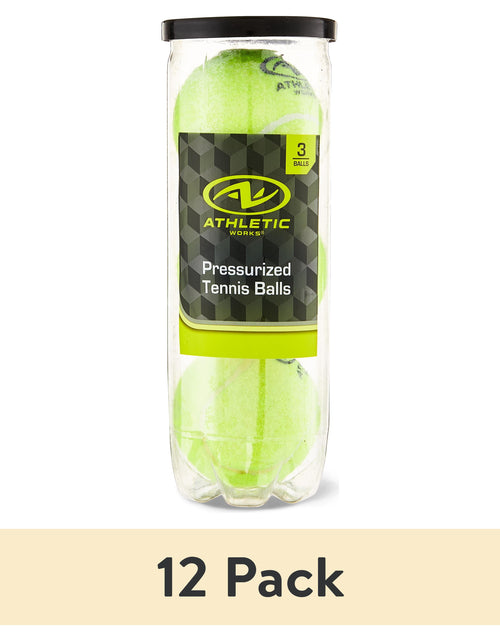 Load image into Gallery viewer, (12 Pack)  Pressurized Tennis Balls, 3-Pack, All Court Use
