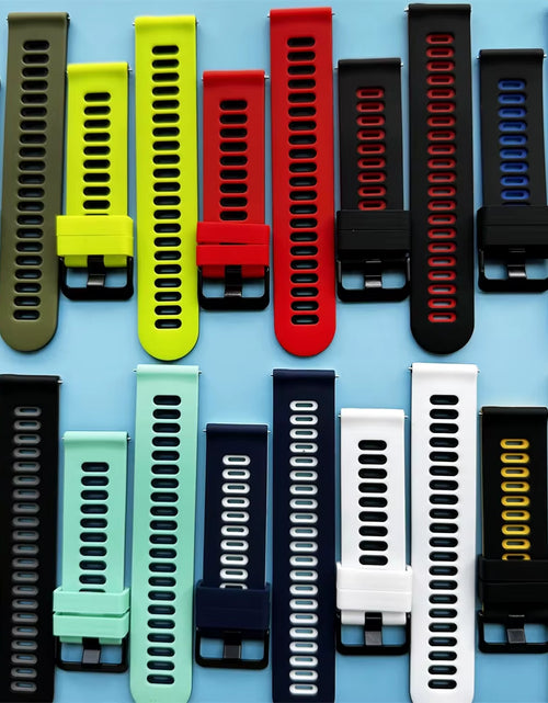 Load image into Gallery viewer, Silicone 22 20Mm Watch Strap for  WATCH GT 4 Pro 46Mm Band GT 3 SE 2 42Mm HONOR Magic Watch4 GS 3 Pro Replacement Bracelet
