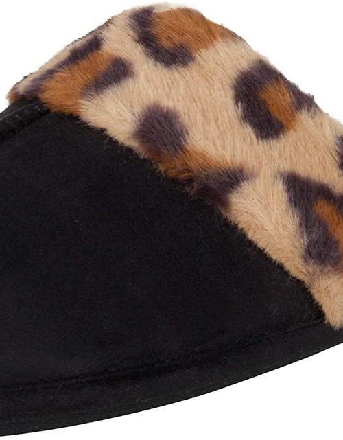 Load image into Gallery viewer, Women'S Comfy Faux Fur House Slipper Scuff Memory Foam Slip on Anti-Skid Sole

