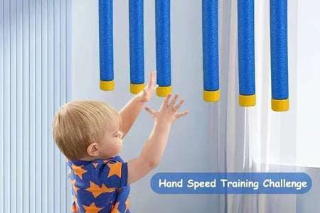 Challenge Falling Sticks Game Kids Stick Catching Toy Training Reaction Ability Educational Parent-Child Interactive Toy Sports