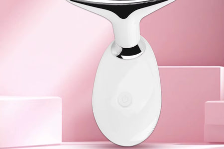 7-in-1 LED Face & Neck Lifter – Sculpt, Tighten & Glow