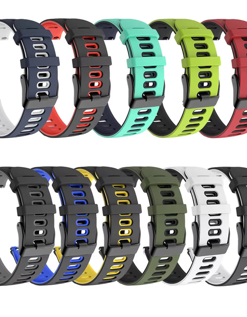 Load image into Gallery viewer, Silicone 22 20Mm Watch Strap for  WATCH GT 4 Pro 46Mm Band GT 3 SE 2 42Mm HONOR Magic Watch4 GS 3 Pro Replacement Bracelet
