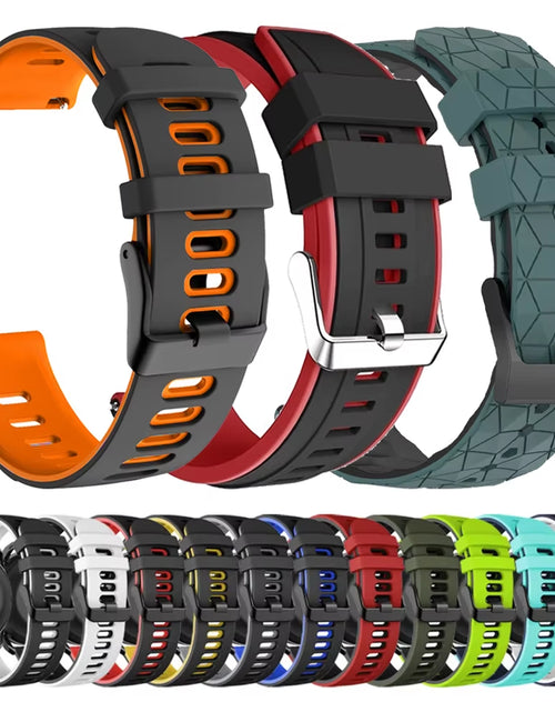 Load image into Gallery viewer, Silicone 22 20Mm Watch Strap for  WATCH GT 4 Pro 46Mm Band GT 3 SE 2 42Mm HONOR Magic Watch4 GS 3 Pro Replacement Bracelet
