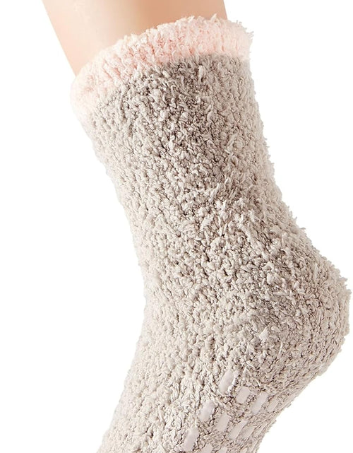 Load image into Gallery viewer, Womens Fuzzy Socks Warm Slipper Socks Winter Fluffy Socks Cozy Fuzzy Socks Athletic Fleece Socks Cute Crew Socks
