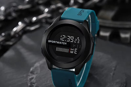 Sport Electronic Watch for Man Luxury Digital Wristwatch Stopwatch Luminous with Date Week Waterproof Men Watches