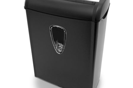 8-Sheet Cross-Cut Paper Shredder, Black, New
